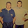 Ярослав Рыбаков со своим отцом и тренером Владимиром Юрьевичем